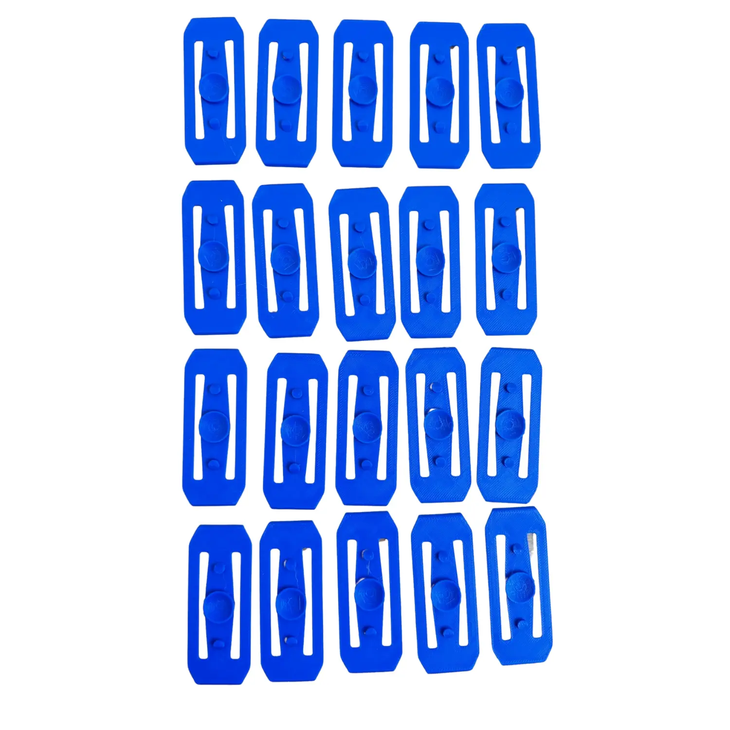 Hot Wheels & Matchbox Compatible 20 Track Connector Pieces Lot of 20 Blue New Durable PLA for Enhanced Racing Experience