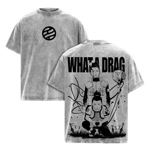 Naruto Shikamaru Nara Washed T-Shirt, Vintage Anime Oversized Tee, Heavy Cotton Shirt, Classic Ninja Fan Apparel, 90s Graphic American Casual Short Sleeve Tee | Premium Soft Cotton Classic Unisex T-Shirt for Daily, Gym & Streetwear Oversized Top