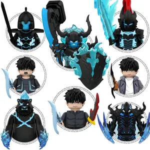 Custom Anime-Style Brick Mini Figure | 1.6" ABS Display Collectible