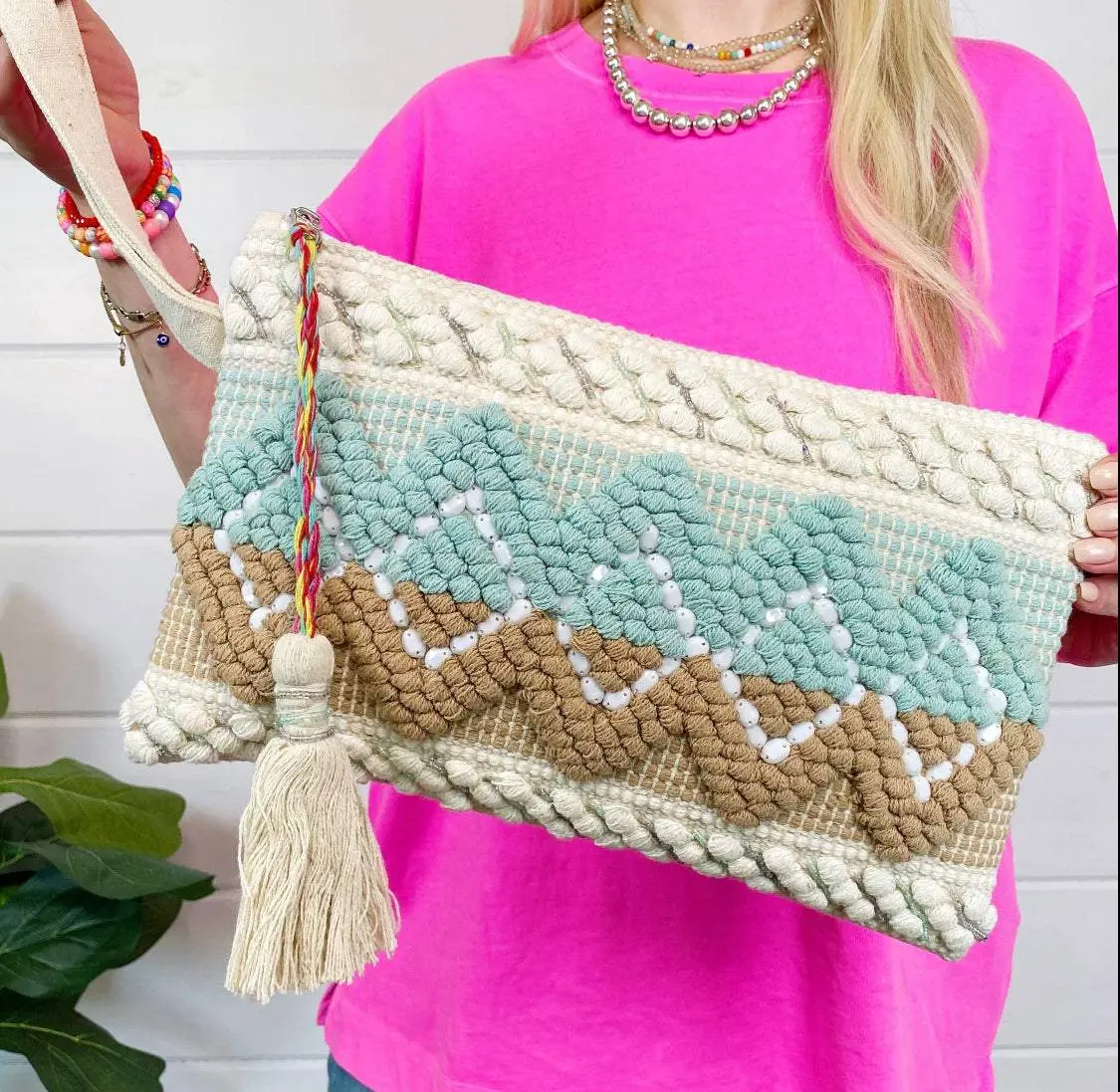 BoHo Oversized Wristlet