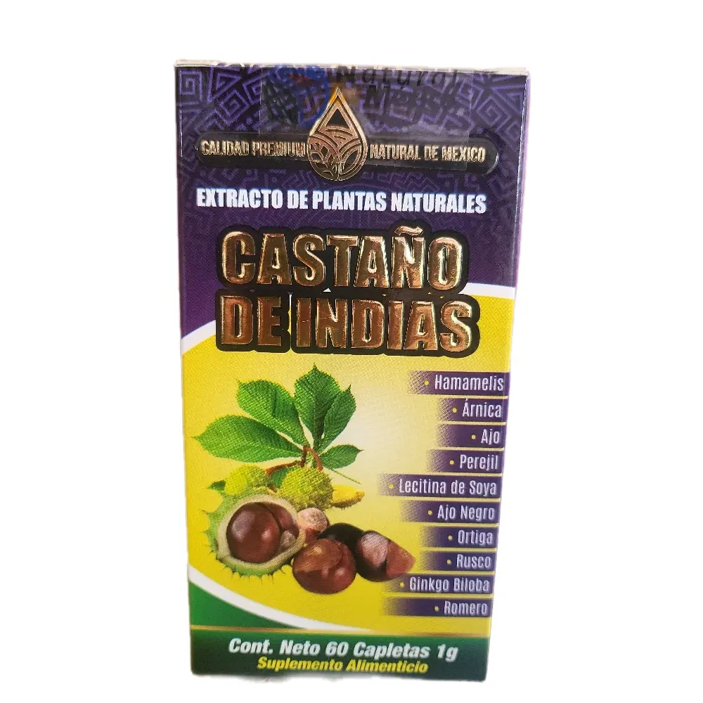Horse chestnut 60 caplets 1g each  Dietary supplement