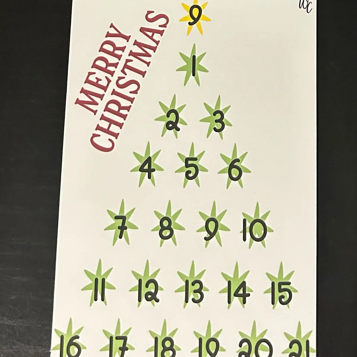 Oh Christmas Tree! Savings Tracker