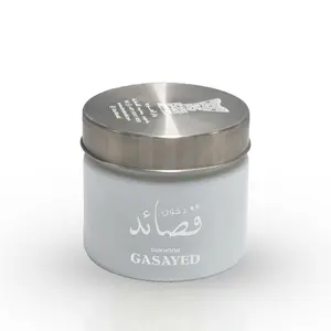Dar AlOud Gassaed and Incense with Istanbouli Rose - Elegant Fragrance for Home and Spirit Use - Distinctive French Oils Smell 0.2 lb (90 G)