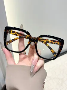 Classic Vintage Cat Eye for Women, Stylish Trendy Eyewear, Flat Lenses Perfect for Street Style, College Look, Commuting, and More