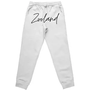White Zooland " Black Freestyle"  Pants