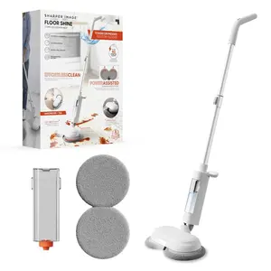 Sharper Image Floor Shine Cordless Power Mop White Sharper Image Floor Shine Cordless Power Mop White