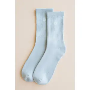 Adult Crew Socks in Storm