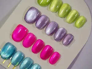 15ml Dopamine Dressing Cat Eye Vivid Color UV Gel/ Velvet Magnetic Dynamic Wide Crystal Manicure Gel polish/Icy Magnet Gel -Makybling Durable Nail