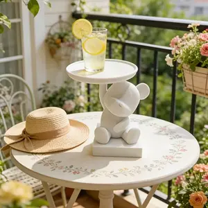 Bear Tray Jewelry Storage Display, Suitable for Jewelry Keys Wireless Earphones, Home Decor Memorial Gift Birthday Present