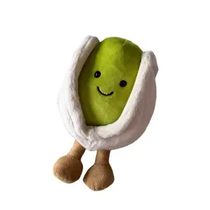 TikTok Hot Pistachio Plush Doll | Adorable Smiling Nut Toy for All Ages