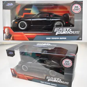 Toyota Supra 1995 Black Jada Diecast 1:32 Fast & Furious Collectible Car