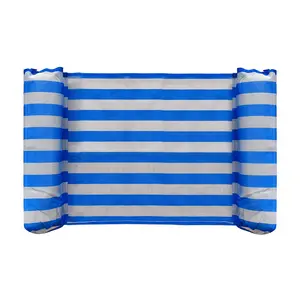 1pcs Inflatable recliner floating bed hammock foldable dual-purpose backrest floating raft