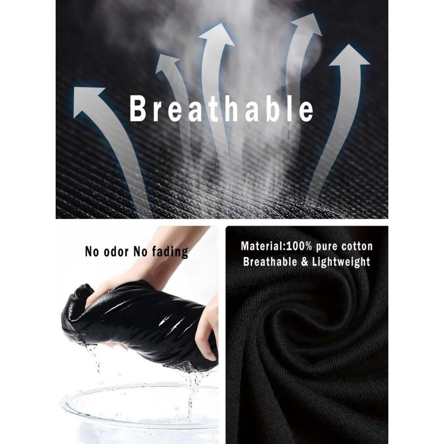 Humorous Men's Black Guitarist T Shirt with Guitar Player Quote Round Neck Short Sleeve All Season Music Tee