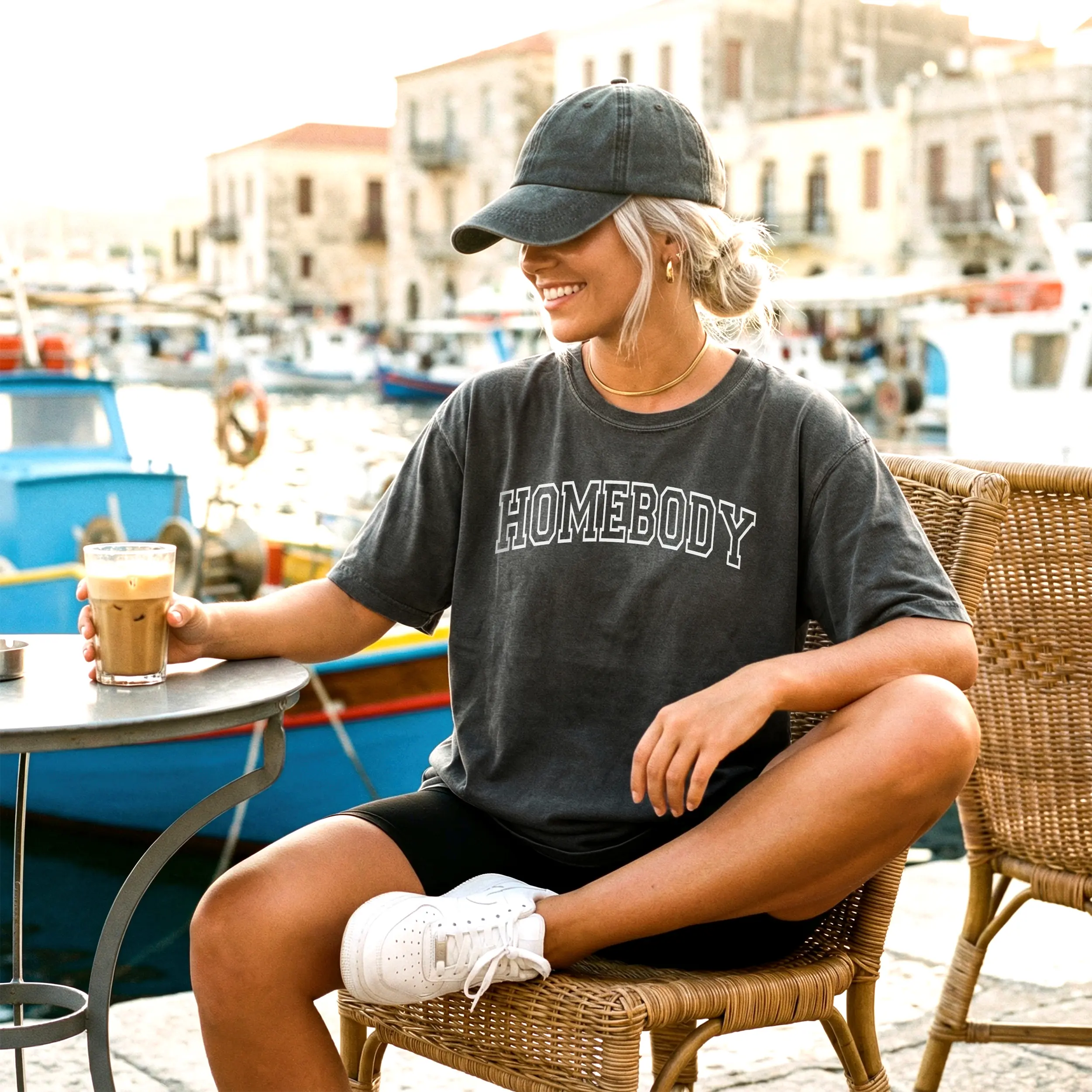 Comfort Colors Homebody Shirt, Cute Cozy outfit, Weekend t-shirt, Trendy shirt for Mom or for her (unisex) tee Printed Top