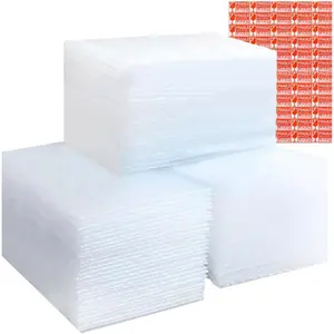 100 count Bubble Pouches, 6''x8''or 8''x10'' Multiple combinations Bubble Bag for Packing, Which is Anti-Impact Come with Exquisite Sealing Label Storage Packing and Moving.