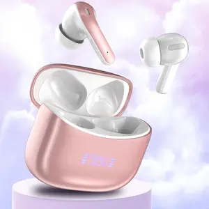 In-ear Design Wireless Earphones, Deep Bass Wireless Earbuds, Sports Headphones with Mic, BT Gaming Headset with Digital Display Charging Case, Earphones, Stocking Fillers Gift