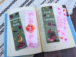 Romantasy Bookmark Set | Fantasy Romance Bookmarks | Bookmarks for Fantasy Readers