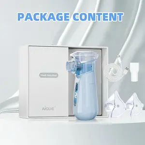 PUPCA FDA-Cleared Portable Mesh Nebulizer, Soundwave Technology Nebulizer,  Rechargeable Nebulizer Machine for Adults and Children