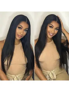 16-30 Inch Straight Wigs Human Hair 13x6 HD Lace Front Wigs Human Hair 180 Density Straight Lace Front Wigs Human Hair Pre Plucked Straight Frontal Wigs Human Hair For Women