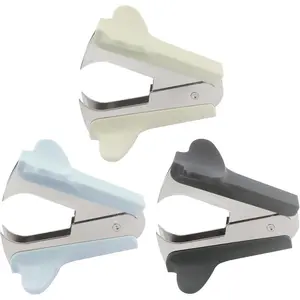 3 Pack Staple Remover Staple Puller  for Home, School, Office (Blue, Green, Dark Gray)