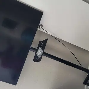 KKTONER Mobile TV Cart for 23 to 60inch LCD LED Flat Screen Curved TVs Floor TV Stand on Wheels with Height Adjustable Shelf Max VESA 400x400mm Rolling Floor TV Trolley Holds up to 88lbs tv stand Living Room Home Office