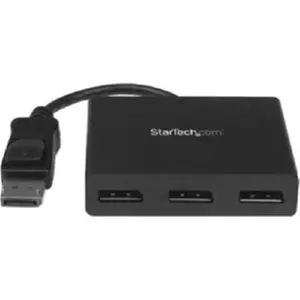 Startech Add 3 Displayport Output Ports To Your Computer- Through A Single Displayport Ou