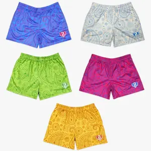 Baseball Lifestyle 101 | Paisley Youth Mesh Shorts | 5" Premium Athletic Shorts for Youth & Adults | Lightweight Breathable Summer Sports Shorts | Baseball Training, Gym & Everyday Activewear