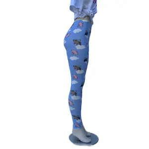 Basic Comfort Stretch Soft Solid and Stylish Print Leggings Womenswear