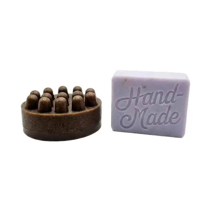 Coffee Peppermint & Oat Lavender Soap. 2- Piece Bundle
