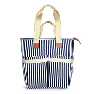 Tirrinia Insulated Thermal Cooling Bag, Premium Travel Beach Tote, Picnic Snack Bag, Shopping Grocery Bag, Perfect for Outings, Fitness, Camping, and Durable Everyday Carry Tote.