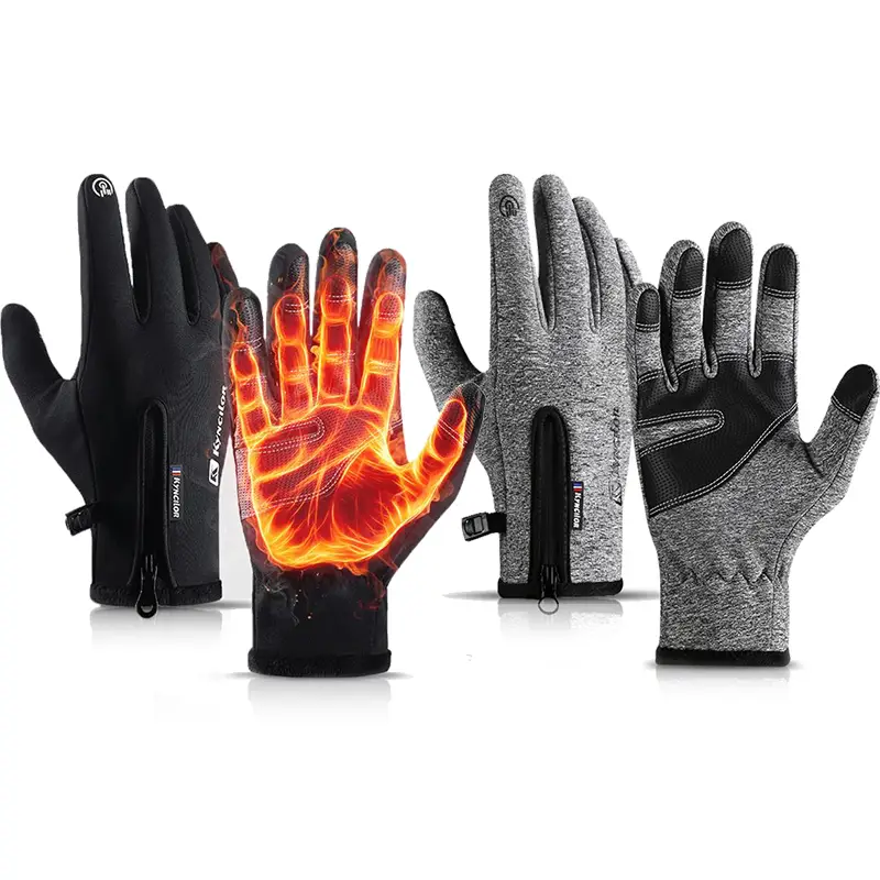 Windproof Winter Gloves Touchscreen Gloves Thermal Warm Gloves for Men and Women Waterproof Gloves Winter Gifts Valentine's Day Gifts