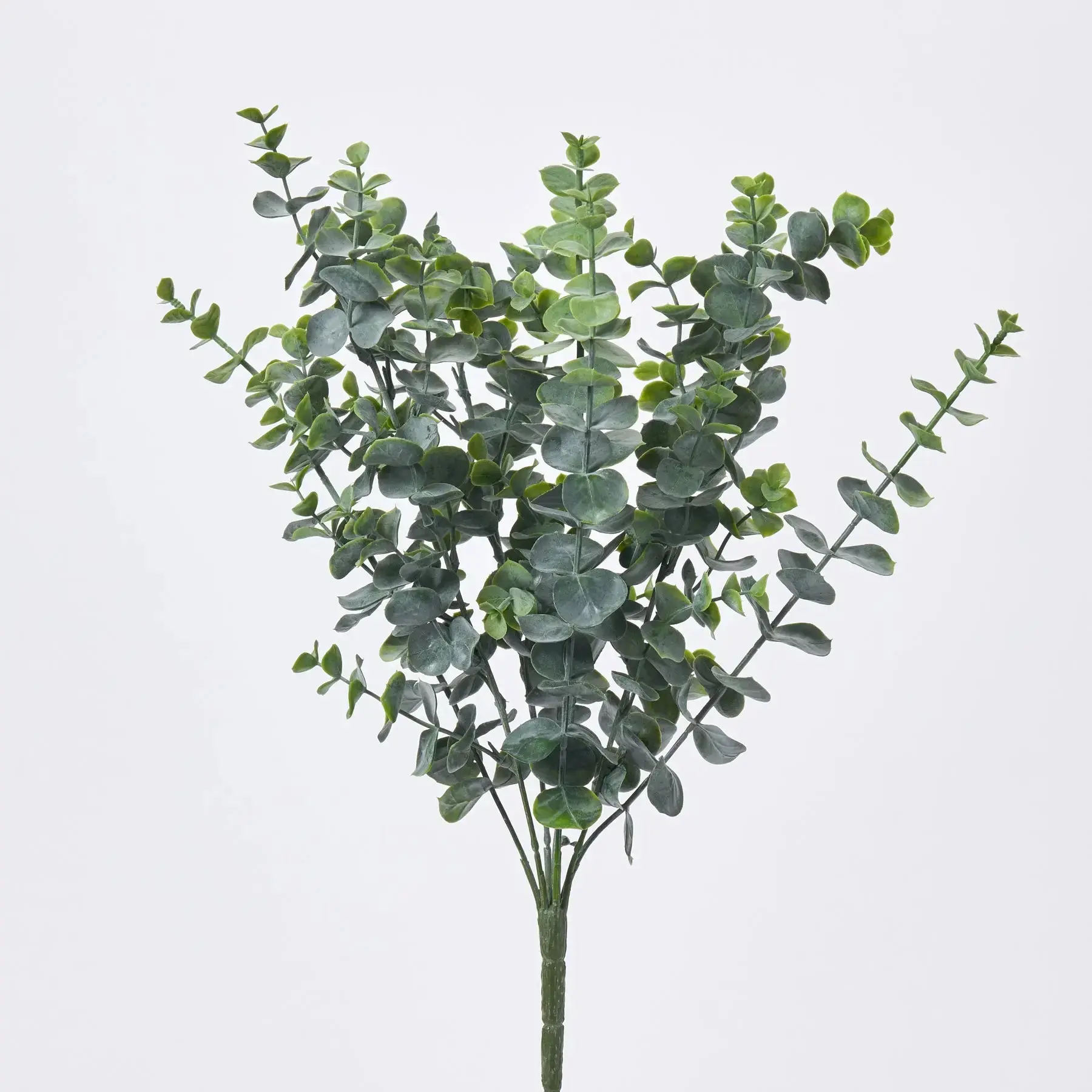 16" Artificial Eucalyptus Bush - All Season Mixed Green Faux Greenery Spray, Decor Plants with Eucalyptus Leaf, Floral Home Decor Leaf Accents