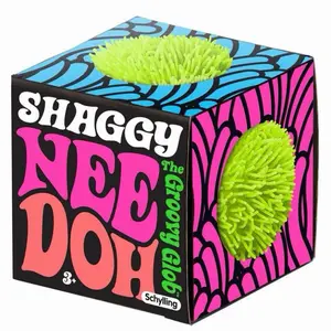 NeeDoh The Groovy Glob Shaggy 2.5-Inch Small Stress Ball [1 RANDOM Color]