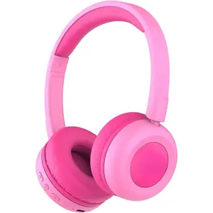 L-HPS007  Kids Bluetooth Headphones,Toddler Headphones with Microphone,85dB Volume Limited,Bluetooth 5.3 Twistable Lightweight Kids Wireless Earphones for Boy Girl Tablet Travel School