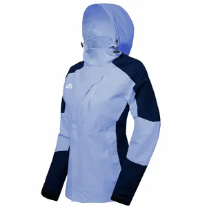 Women's Rain Jackets Waterproof with Hood Lightweight Rain Suit for Women Ladies Rain Coats Outdoor Windbreaker Fabric Womenswear