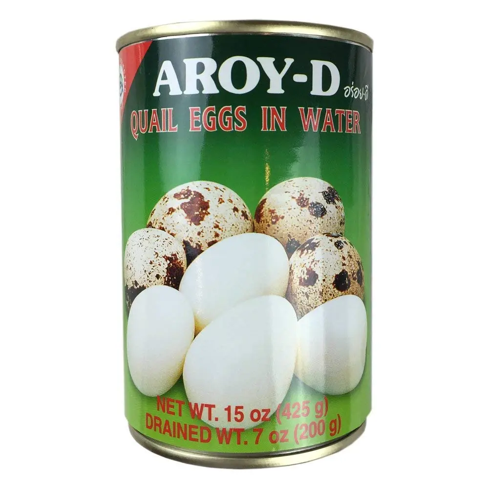Aroy-D Quail Eggs in Water ไข่นกกระทาในน้ำ