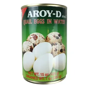 Aroy-D Quail Eggs in Water ไข่นกกระทาในน้ำ