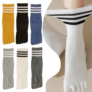 6 Pack Five Finger Women's Socks Women's Split Toe Socks (6 Color) Beauty & Personal Care woman sock Comfortable Fabric Womenswear Lightweight Tubesocks