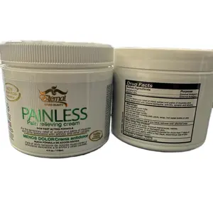 Painless pain relieving cream
