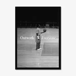 Kobe Bryant Motivational v9 Poster, Inspirational Wall Art, Home Gym Decor, Poster, Motivation Wall Art, Motivational Print, Gift Room