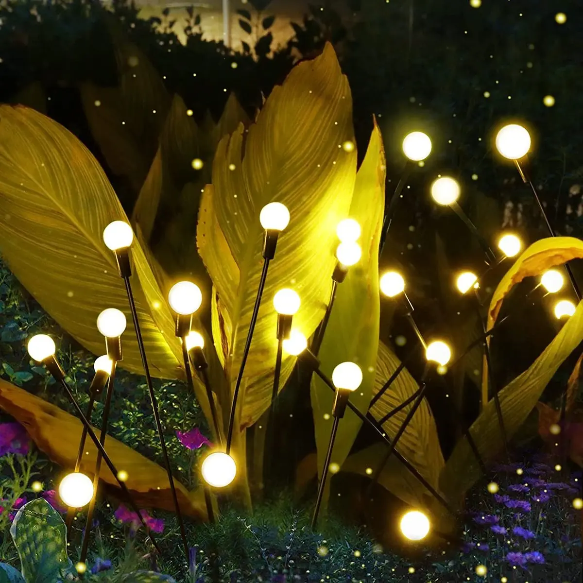 Last Day 49% OFFIP65 Waterproof Solar Powered Firefly Light