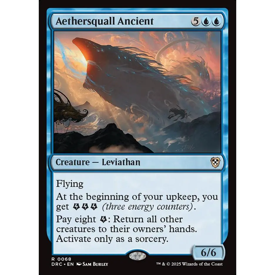 Aethersquall Ancient (68) - Aetherdrift Commander (DRC)