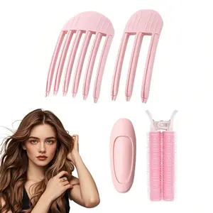 4 Piece Hair Volume Clips Set, Root Lifting Comb for Curly Hair, Top Knot Volumizer Tool, Hair Styling Tool, Beauty Travel Essentials, Back-To-School & Vacation Must-Have
