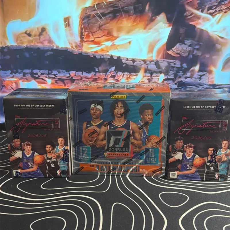 Break 413 3 Box Break 1x Donruss Hobby Basketball Box + 2x Topps Signature Blasters PYT Break