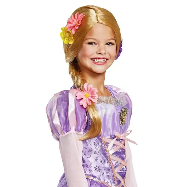 Tangled Rapunzel Deluxe Wig for Kids