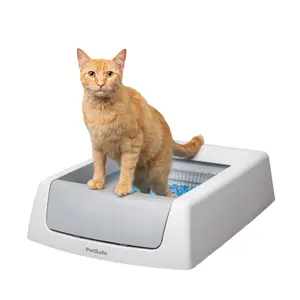 PetSafe ScoopFree Crystal Classic Self-Cleaning Litter Box - Includes 1 Disposable Litter Tray, scoopfree litter box, self cleaning litter box, petsafe litter box, crystal litter box, automatic litter box