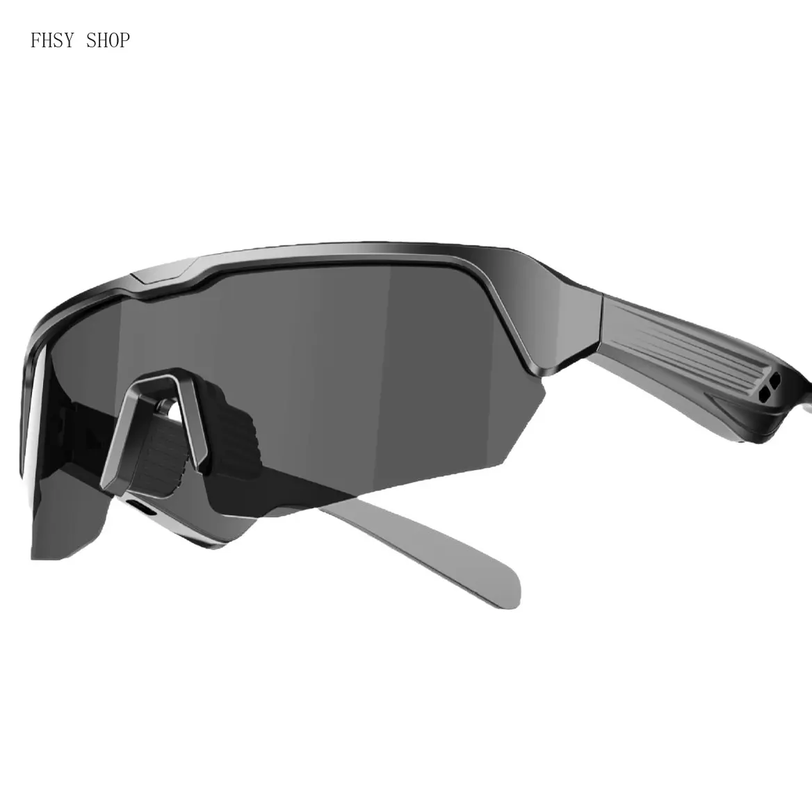 Men's Athletic Smart Sunglasses with Wearable Bluetooth Audio, Polarized Lenses and Hands-Free Calls, Wireless Audio Glasses, Smart Glasses, Modern, Gifts For Him, Full Rim, Voice Call, Bluetooth Audio Men's Sunglasses, Smart Sunglasses For Music Listenin