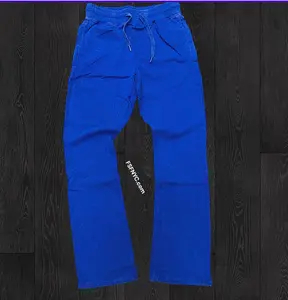Narr - Mineral Wash Stacked Sweat Pants - Royal - 0713