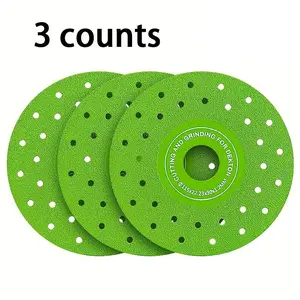 3 Counts 115mm Diamond Saw Blade, Ultra-Thin Cutting & Grinding Disc for Tile, Glass, Stone, Power Tool Accessories, Construction Tools