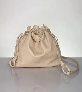 Pre-owned Loewe Leather Shoulder Bags Drawstring Flamenco